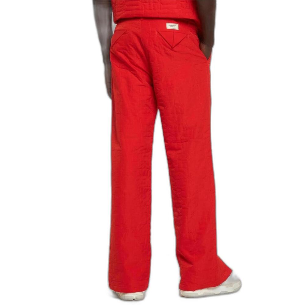 HONOR THE GIFT Men's H Quilted Pants, Relaxed Baggy/Orange, 38 (NWT)